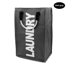Load image into Gallery viewer, New Laundry Basket Dirty Clothes Storage Basket Hamper Foldable Oxford Cloth Laundry Basket Waterproof Basket in the Bathroom

