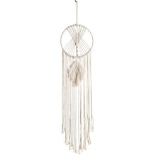 Load image into Gallery viewer, Macrame Woven Wall Hanging Boho Chic Bohemian Room Geometric Tapestry Art Beautiful Apartment Dorm Room Decoration
